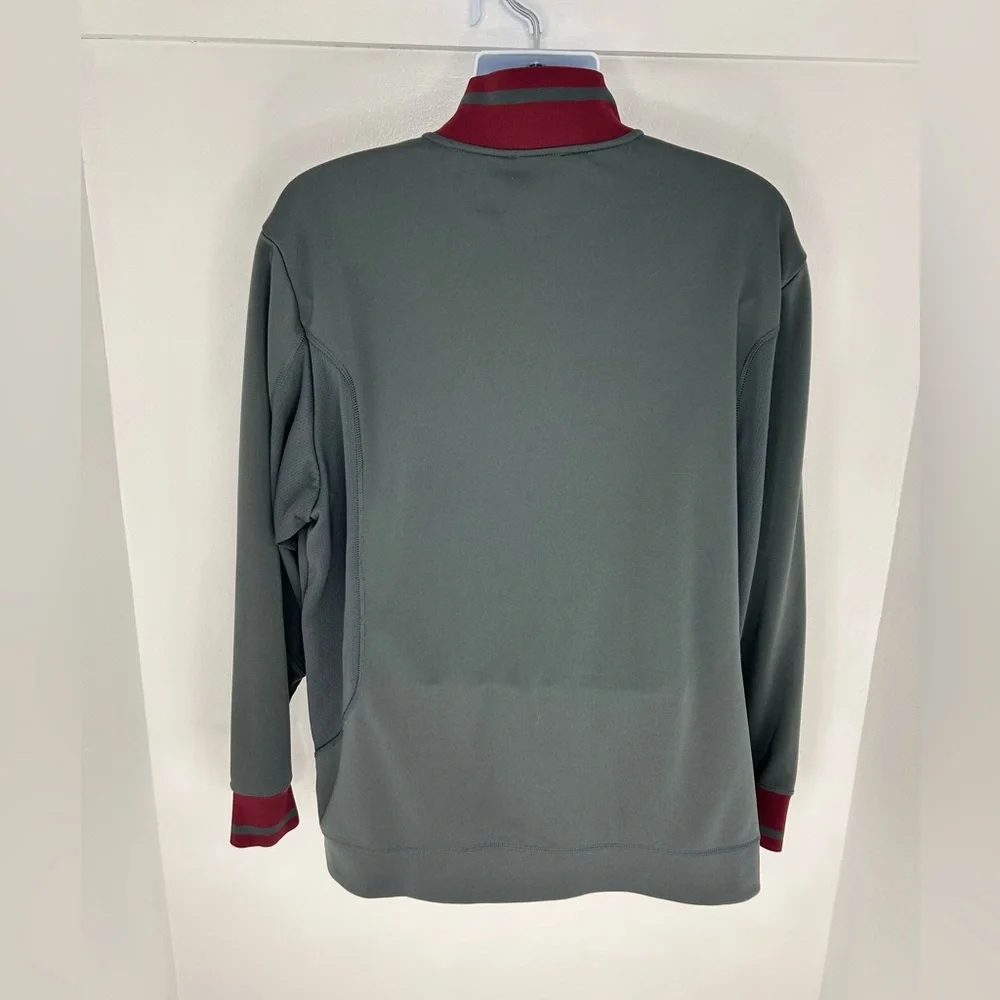 Nike Dri Fit Minnesota Golden Gophers Full Zip Sweatshirt Size XL NCAA MN Goldie